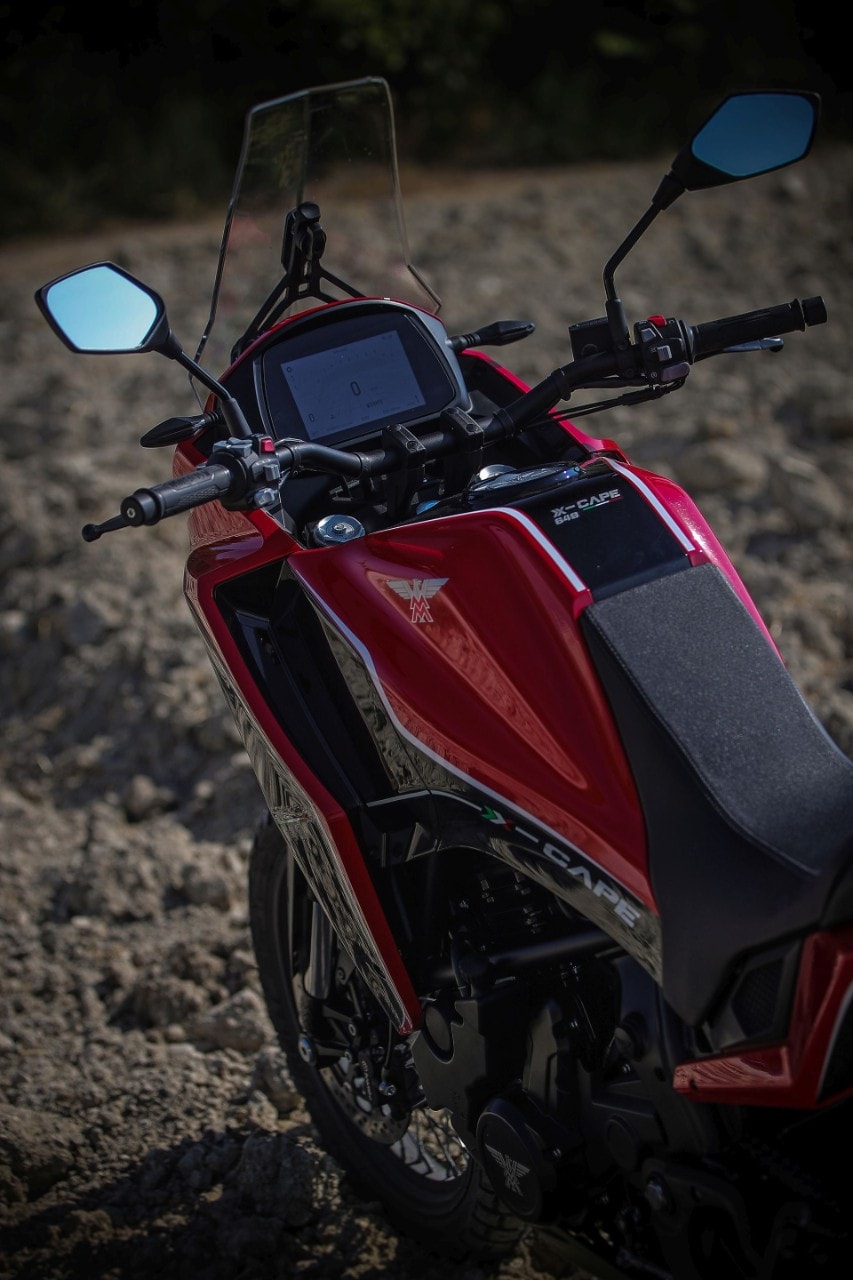 Moto Morini X-Cape: punto di FUGA
